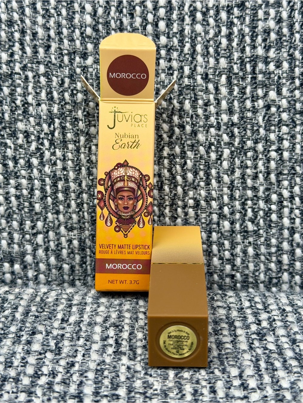 Juvia’s Place Nubian Earth Velvety Matte Lipstick Morocco 3.7g NIB